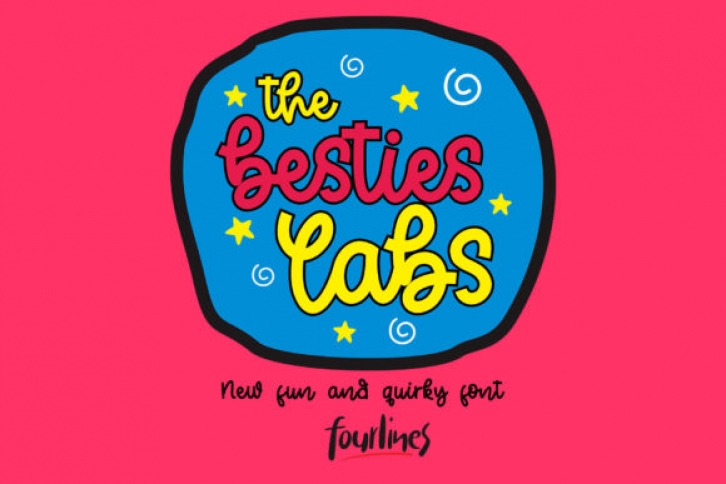 The Besties Labs Font Download