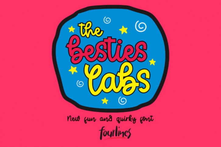 The Besties Labs Font Download
