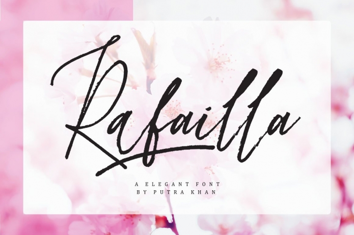 Rafailla Brush Font Download
