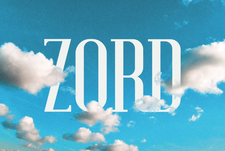 ZORD, Display Font Download