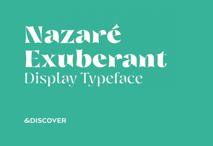 Nazare Exuberant Font Download