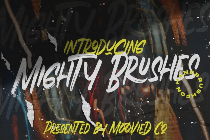 Mighty Brush Font Download