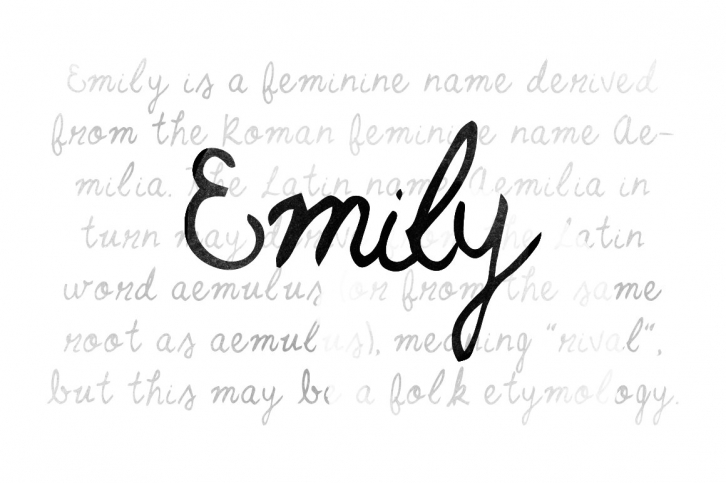 Emily Font Download