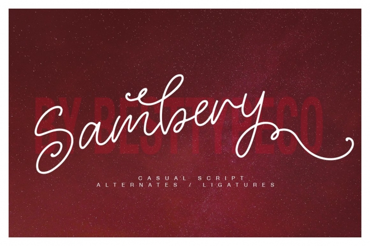 Sambery Font Download