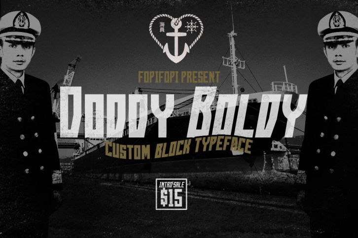 Doddy Boldy Typeface Font Download