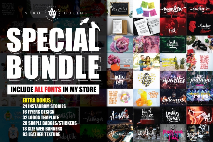 SPECIAL BUNDLE Font Download