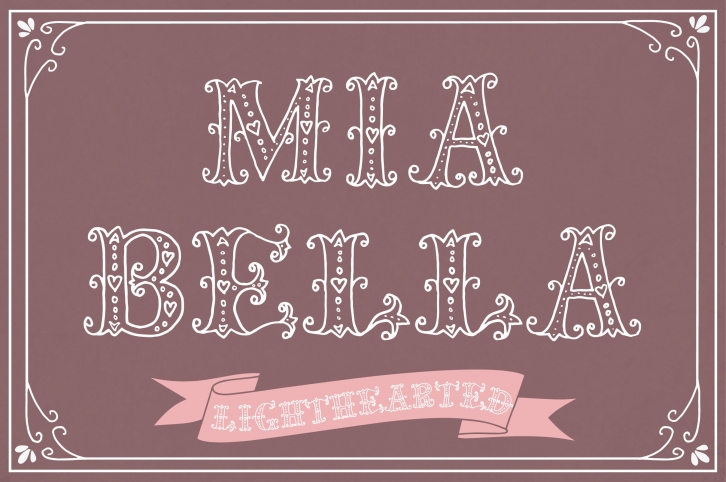 Mia Bella (Lighthearted) Font Download