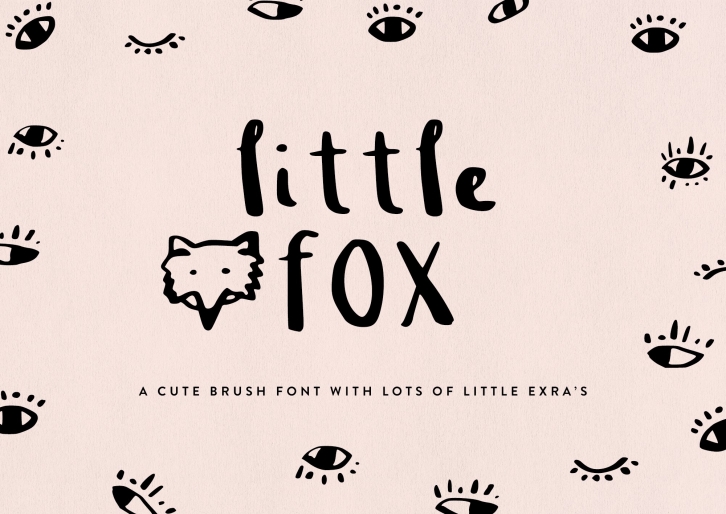Little Fox Brush Font Download