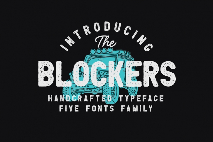 Blockers 5 Family Font Download