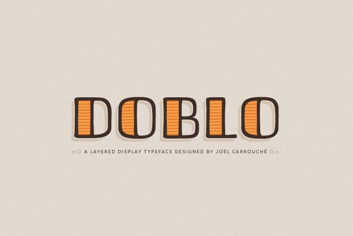 Doblo Typeface Font Download