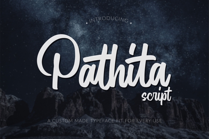 Pathita Script Font Download