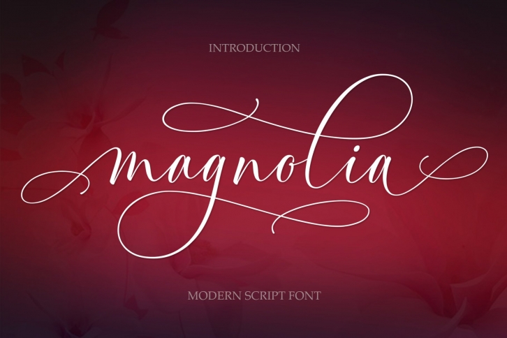 Magnolia Modern Script Font Download