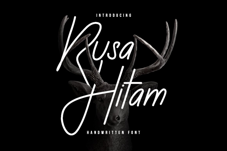 Rusa Hitam Font Download