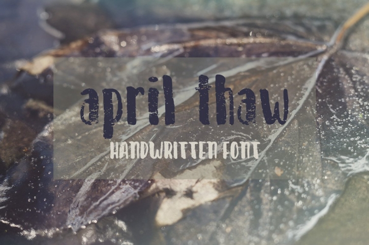 April Thaw Font Download