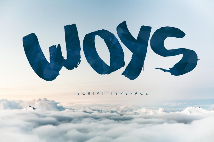 Woys Brush Typeface Font Download