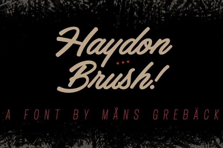 Haydon Brush Font Download