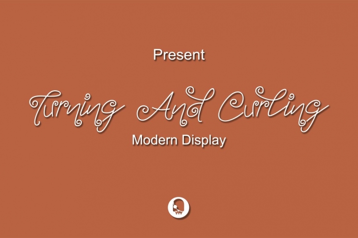 Turning And Curling Font Download