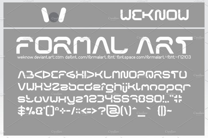 formal art font Font Download