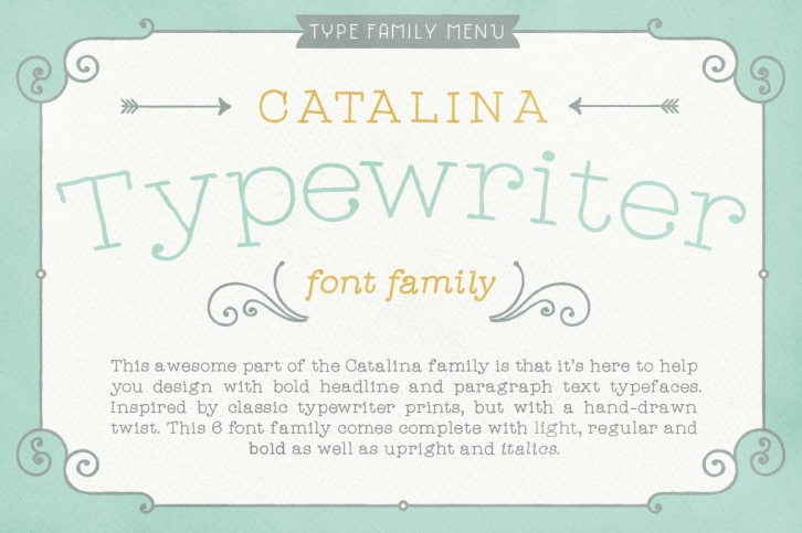 Catalina Typewriter Font Download