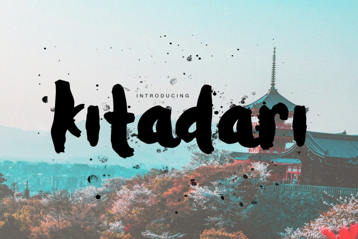 Kitadari Brush Font Download