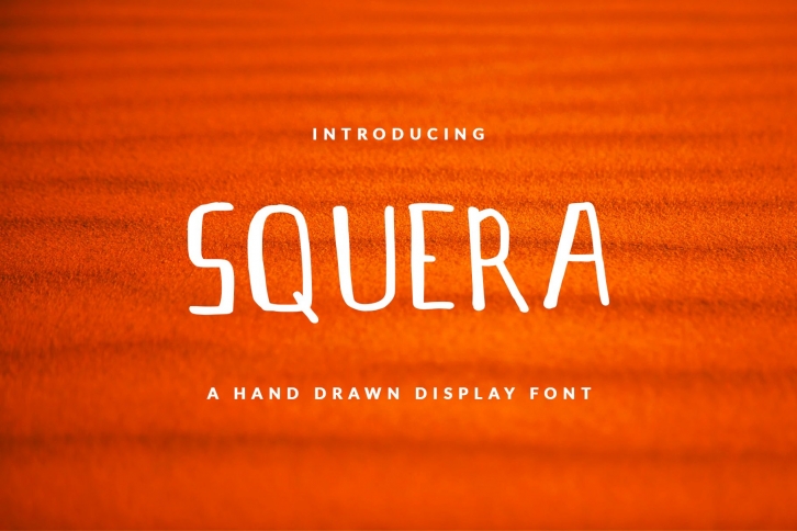 SQUERA For Header  Book Text Font Download