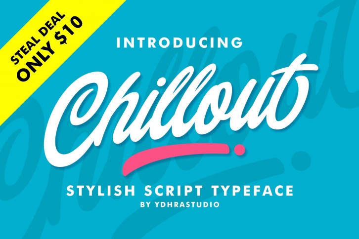 Chillout Typeface + Swash Font Download