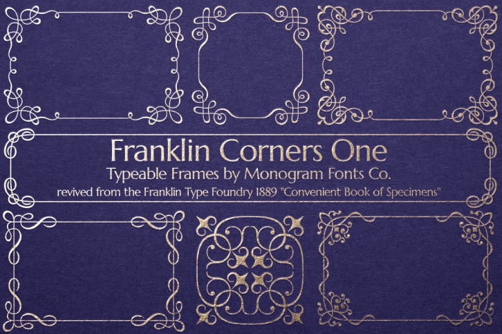 MFC Franklin Corners One Font Download