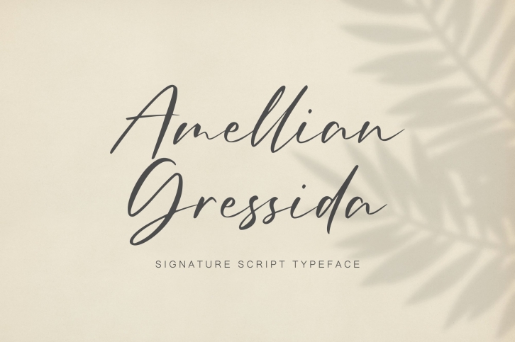 Amellian Gressida Font Download