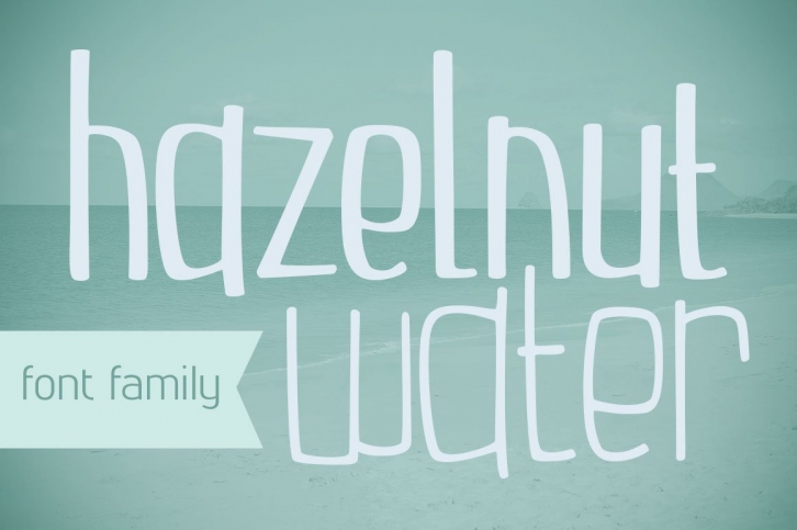 Hazelnut Water Family Font Download