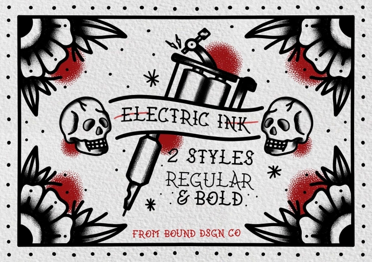 Electric Ink font Font Download