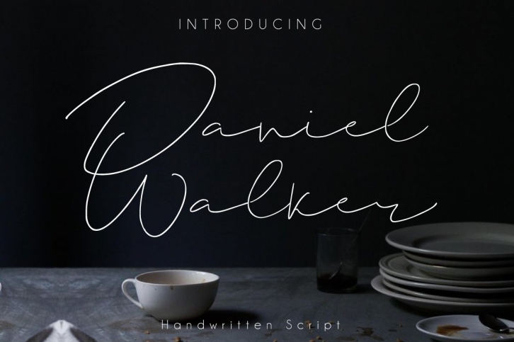 Daniel Walker Script Font Download
