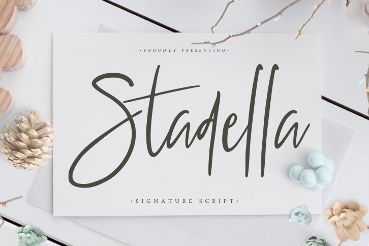 Stadella Signature Script Font Download