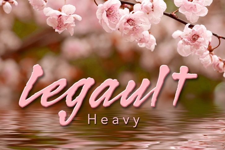 Legault Heavy Script Hand-Drawn Font Download