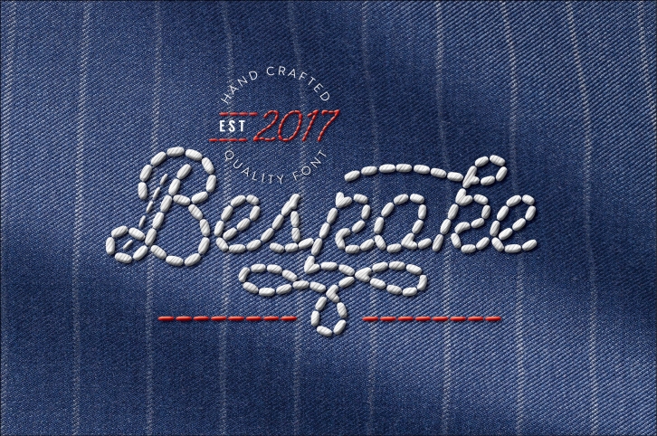 Bespoke. A Tailored Font Download