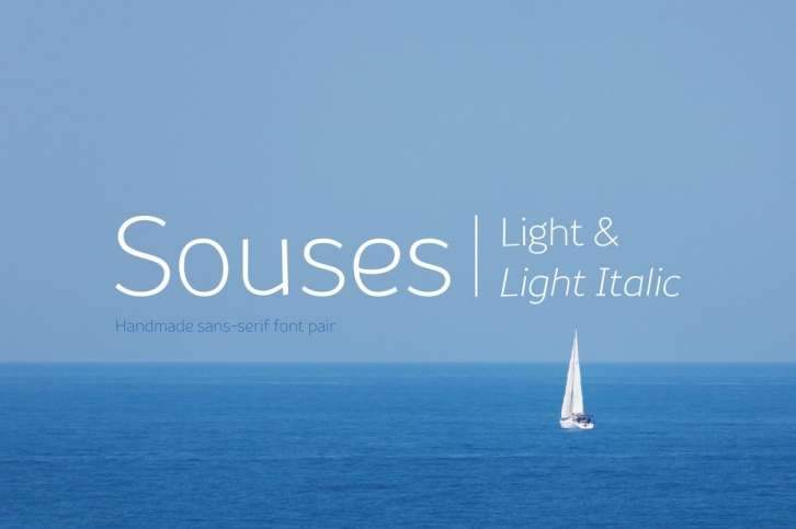 Sousesâ€”Light  Light Italic Font Download