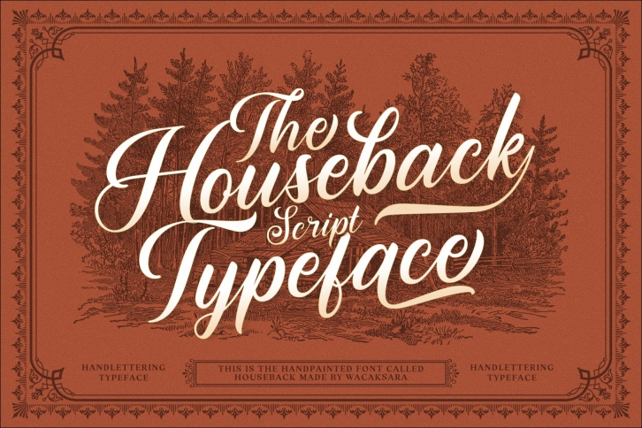 Houseback Script Font Download
