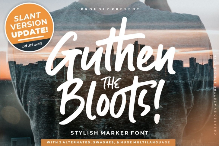 Guthen Bloots â€¢ New Update! Font Download