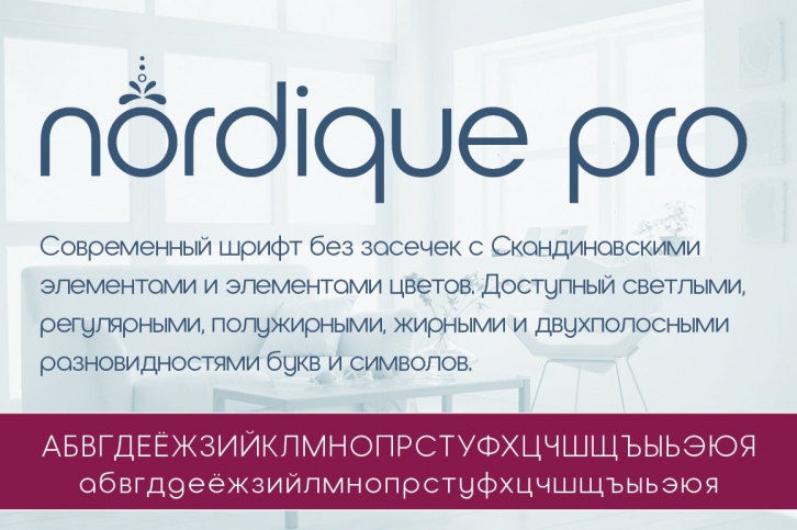 Nordique Pro Cyrillic Regular Font Download