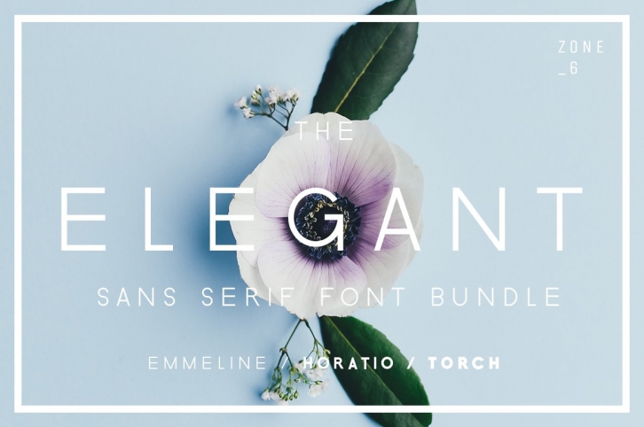 The Elegant Sans Serif Bundle Font Download