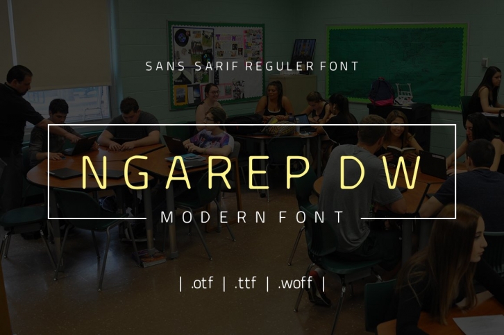 Ngarep DW Font Download