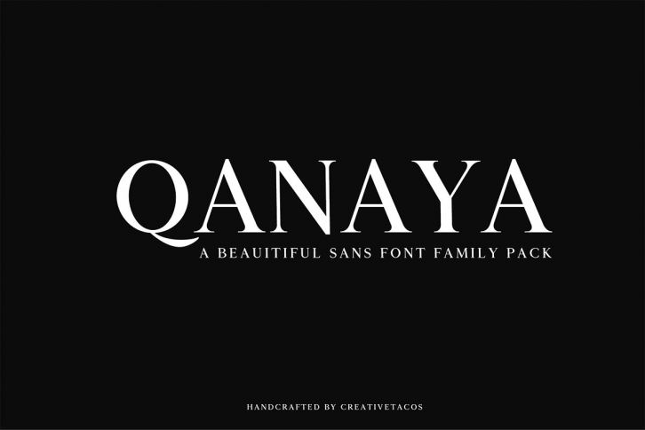 Qanaya Serif Family Pack Font Download