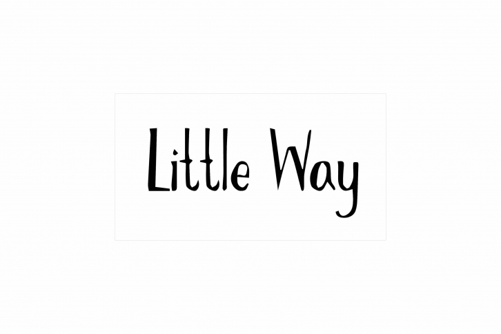 Little Way Font Download