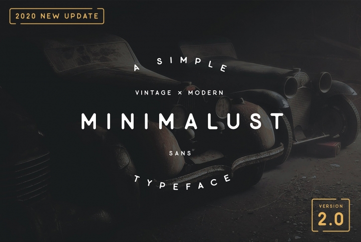 Minimalust Typeface Font Download