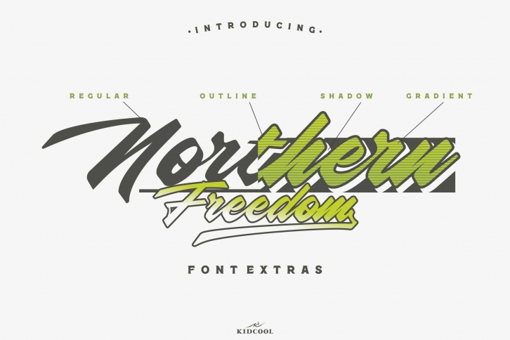 Northern Freedom Extras Font Download