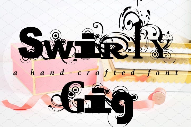 SwirlyGig Font Download