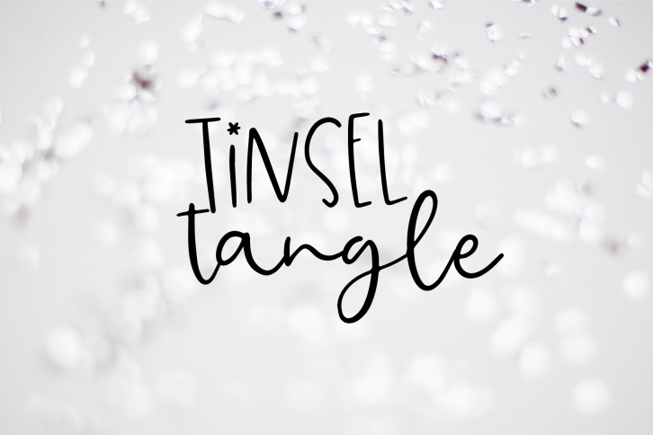Tinsel Tangle Font Download