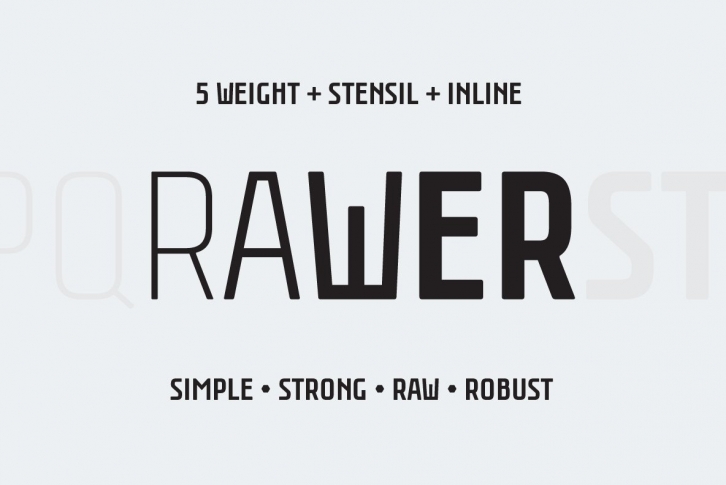 Rawer Complete Font Download