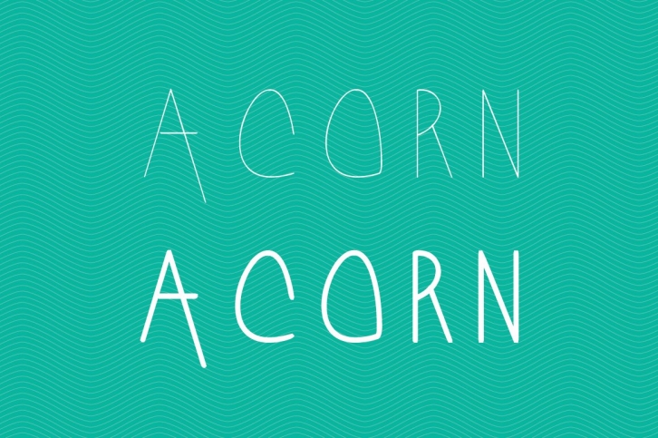 Acorn Regular  Bold Font Download