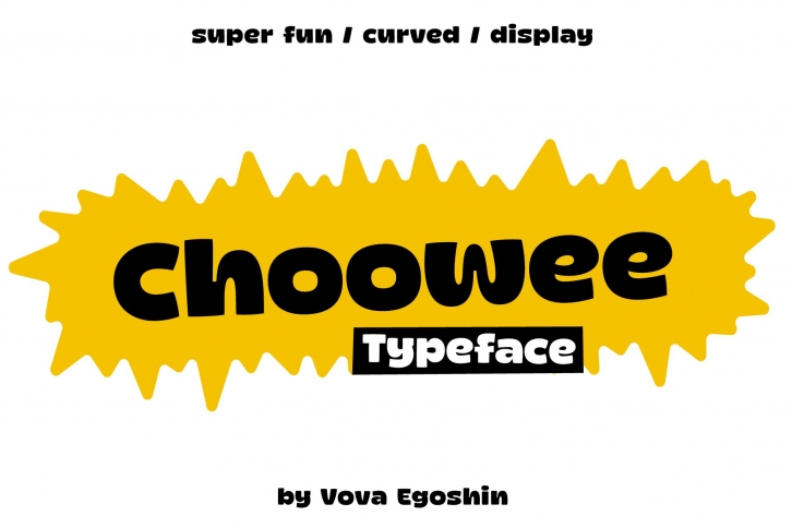 Choowee Typeface Font Download