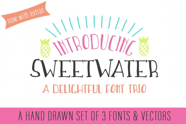 Sweetwater Handwritten Trio Font Download